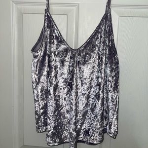 Purple velvet tank- Tilly’s- large